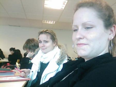 Le duo en cours!