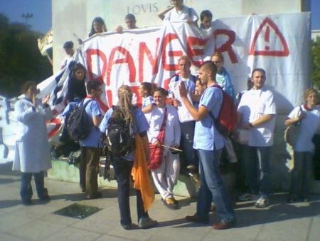 Manif infirmière..