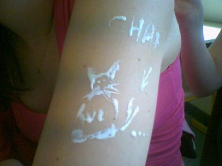 Encore une touche artistique
