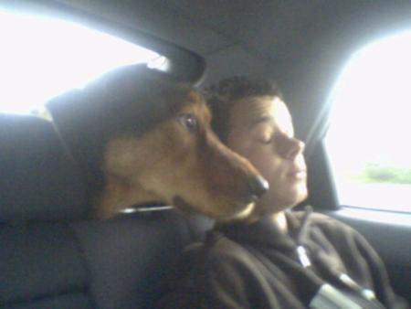 Sur la route des vacances!!!!
