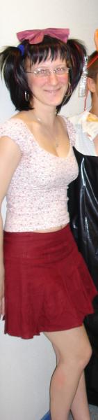 Virginie en petite fille...