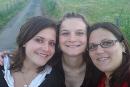 Barbara, Amandine et moi